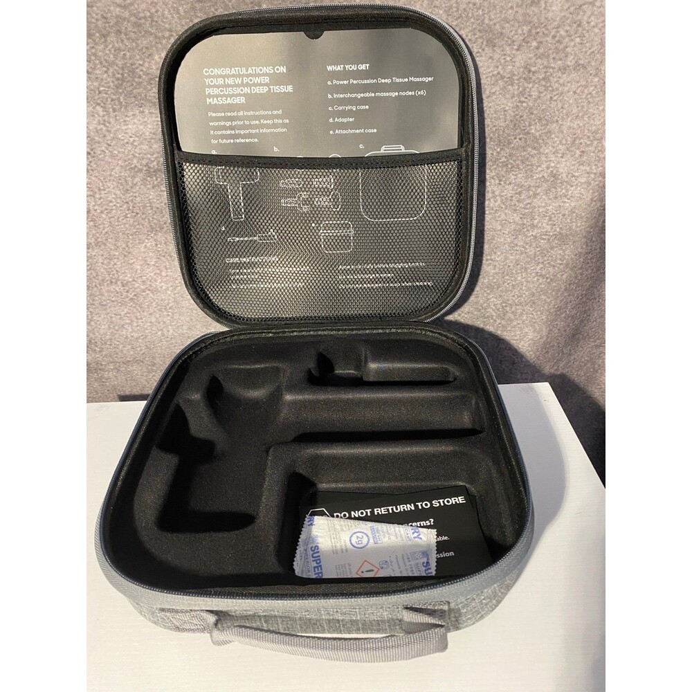 Sharper Image Power Percussion Massager Case Only For Model 2437599